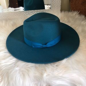 NWT Blue Suede Adjustable Hat